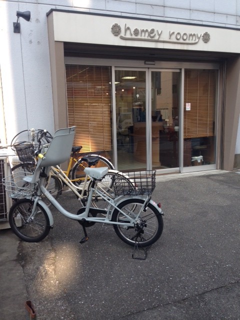 自転車＆バイクでのご来店できます