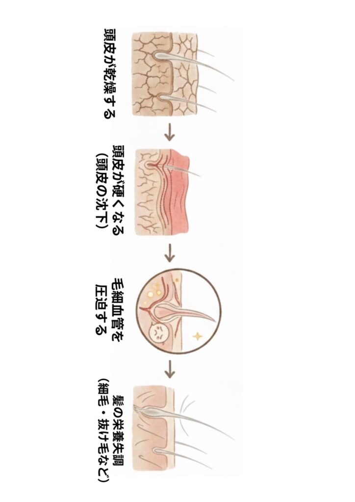 顔は保湿するのに、髪と頭皮は洗って終わり?